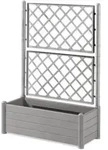Blumentopf Stefanplast Italia Grau Kunststoff Rechteckig 100 X 43 X 142 Cm