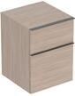 Keramag - Geberit Icon Seitenschrank, 2 Schubladen, 45x60x47,6 Cm, 502315,