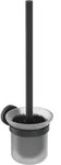 Ideal Standard - Iom - Wc-b&uuml;rste Mit Halter, Schwarz/ Sanitiertes Glas A9119xg