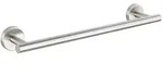 Wenko Badetuchstange Bosio Edelstahl Matt, Handtuchstange, Rostfrei, 40 Cm, Silber