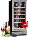 Klarstein - Weink&uuml;hlschrank Freistehend, Kleiner Getr&auml;nkek&uuml;hlschrank Schmal, 1