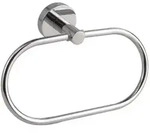 Tesa - Handtuchring Smooz Oval, Hochglanz-verchromt Handtuchringe