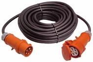 As-schwabe Cee-verl&auml;ngerung 10m H07rn-f5g6,0, Schwarz 32a