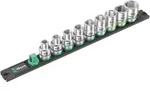 Wera C Imperial Steckschl&uuml;sselsatz Z&ouml;llig 1/2" 9teilig 05005480001