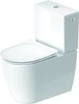 Duravit - Soleil By Starck Stand-wc, Rimless, 650x370x415mm, 2,