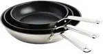 Kitchenaid Stainless Steel (cc003572-001) Silber, Schwarz Pfannen-set