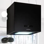 Klarstein - Kronleuchter Smart Inselabzugshaube 595m3/h App-steuerung Led-panel