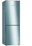 Kombinierter K&uuml;hlschrank 60cm 287l A ++ Ger&uuml;hrter Edelstahl - Bosch - Kgv33vleas