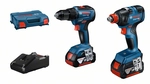 Bosch Maschinen-set Combo Kit Gdx 18v-200 + Gsr 18v-55 2x4,0 Ah Im L-case