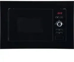 Respekta - Mikrowelle 700 Watt Einbau Mikrowelle 60 Cm 17 L Glas Schwarz