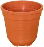 Geli - Blumentopf Standard Anthrazit &Oslash; 12 Cm - Kunststoff