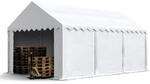 Toolport Lagerzelt 4x6 M Zelthalle Unterstand Weidezelt Pvc Plane 700 N...