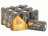 GP Lithium-Batterie CR2, 3V, 10 Stück