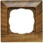Kopp - Milano &ndash; Abdeckrahmen 1-fach, Farbe: Nussbaum - 306535068