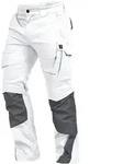 Bundhose Herren Flex-line Flexh24 Gr. 48 Wei&szlig;/grau - Leibw&auml;chter