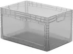 Surplus - Systems Eurobox Door 60 X 40 X 32 Cm, 62 L, Transparent Boxen, K&ouml;rbchen &