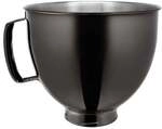 Kitchenaid Artisan 5 Edelstahl-dekorationssch&uuml;ssel, 4,8 L, Farbe: Gl&auml;nzend Schwarz