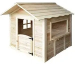 Home Deluxe - Spielhaus Der Grosse Palast - 106 X 111 Cm Farbe: Natur, Ausstattung: