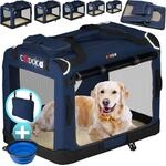 Cadoca&reg; Hundetransportbox Faltbar Katzentransportbox Transportbox Autobox...