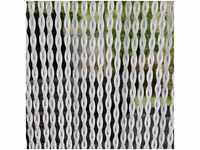 Siena Home - Türvorhang Piemonte 90 x 210 cm transparent/weiß