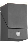 Webmarketpoint - Schwenkbare Led Au&szlig;enwandleuchte Avon Mit Bewegungsmelder, H: 16cm