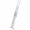 Stufen-Schiebeleiter mit nivello-Traverse 2-teilig clip-step R13 2x9 Stufen -...