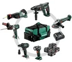 Metabo Akku Combo Set Bauhandwerk 6.1, Sb 18 Ltx Impuls + Kh 18 Ltx 24 + W 18 L 9-125