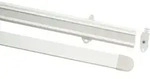Gardinia - Paneelwagen Mit Klettband + U-profil Weiss 60 Cm Zubeh&ouml;r Schiebegardine
