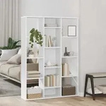 Vidaxl - Raumteiler/b&uuml;cherregal Wei&szlig; 100x24x140 Cm Holzwerkstoff