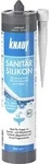 Knauf - Sanit&auml;r-silikon Anthrazit 300 Ml Silikon Sanit&auml;r Bad Dusche Dichtstoff
