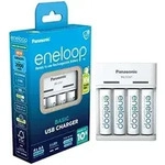 Panasonic Eneloop Basic Usb Ladeger&auml;t, F&uuml;r 2 Oder 4 Aa/aaa Ni-mh-batterien, 6