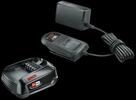 Bosch Akku Starter Set 18v (1 X 2,5ah Akku, Ladeger&auml;t, 18 Volt System)