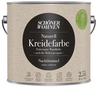 Schoner Wohnen - Sch&ouml;ner Wohnen Naturell Kreidefarbe 2,5 Ltr. Nachthimmel Sanftes
