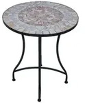 Primaster - Trendline Gartentisch Provence Mosaik 60 Cm Tisch Beistelltisch