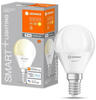 Smarte LED-Lampe mit WiFi Technologie, Sockel E14, Dimmbar, Warmweiß (2700 k),