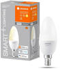 Smarte LED-Lampe mit WiFi Technologie, Sockel E14, Dimmbar, Warmweiß (2700 k),
