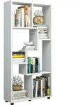 Holz Regal Raumteiler B&uuml;cherregal Blina