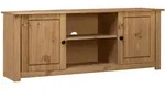 Tv-schrank 120 X 40 X 50 Cm Massivholz Panama-kiefer - Vidaxl