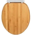 Wc-sitz Bambusa, Easy Close, Fix-clip Wenko
