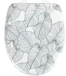 Wc-sitz Duroplast Samoa, Schnellbefestigung Aus Rostfreiem Edelstahl,