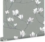 Laura Ashley Magnolia Grove Slate Vliestapete - 10mx52cm