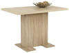 Esszimmertisch Küchentisch Säulentisch ausziehbar britt Eiche Sonoma Sägerau c...