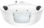 Acquavapore - Whirlpool Pool Badewanne Eckwanne Wanne W60h-sc 140x140cm Mit T&uuml;r