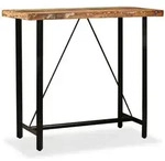Bartisch Altholz Massiv 120x60x107 Cm Vidaxl