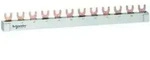 Schneider Electric - R9xfh312 Phasenschiene Lichtgrau (ral 7035) 63 A 500 V