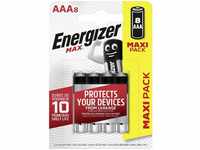 Energizer - Max Alkaline Batterie Micro aaa 1,5 v, 8er Pack Batterien