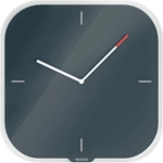 Leitz Cosy Wanduhr Grau Minimalistisches Design