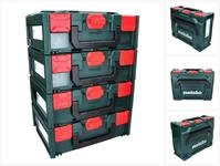X 145 Set 4x System Werkzeug Koffer Stapelbar 396 X 296 X 145 Mm + 4x