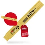 Wiha - Meterstab Longlife&reg; Plus Composite 2 M Metrische Skala, (27055) 10 Glieder