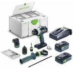 Akku-bohrschrauber Quadrive Tdc 18/4 5,0/4,0 I-set - Festool